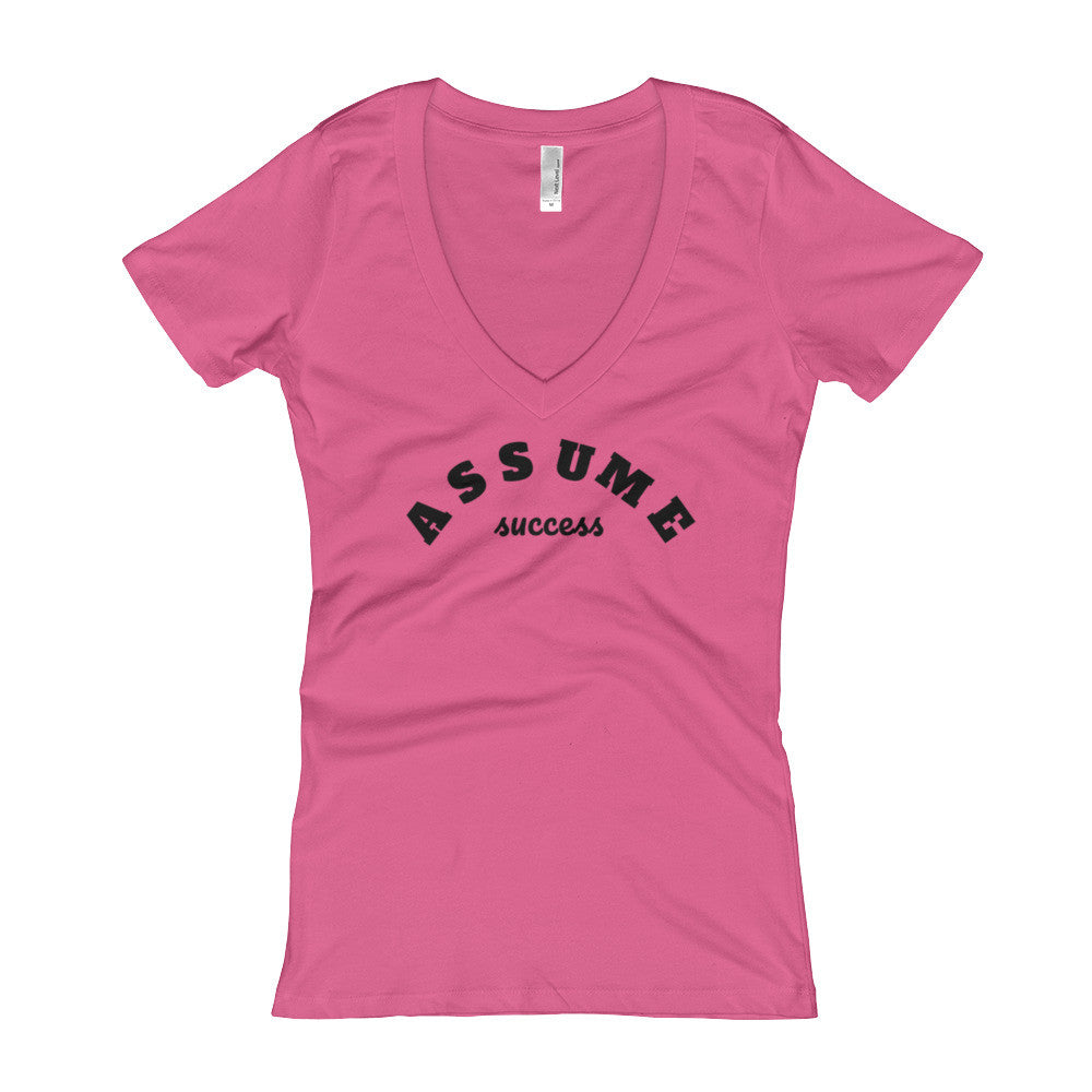 Assume Success V-Neck T-shirt