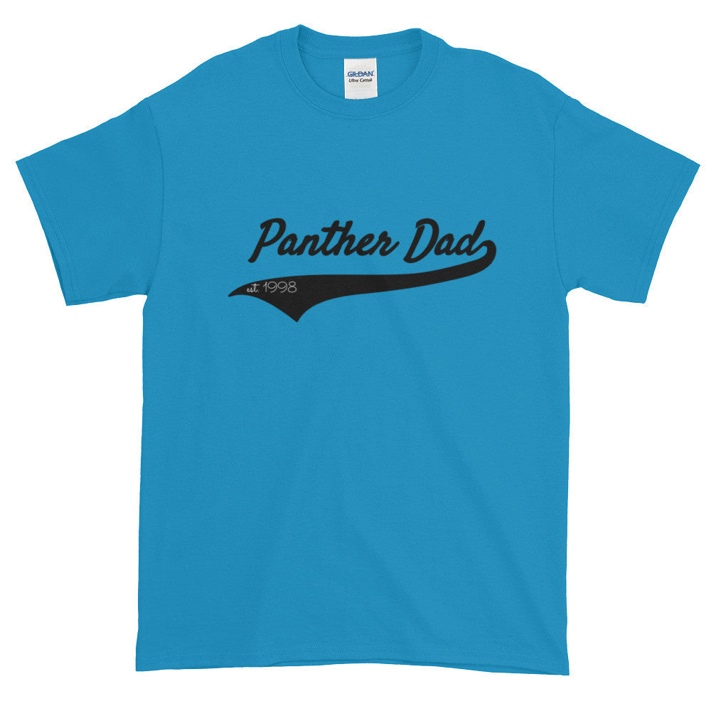 Panther Dad Short Sleeve T-Shirt