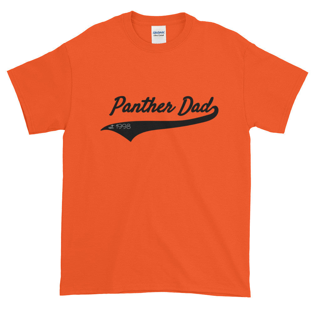 Panther Dad Short Sleeve T-Shirt