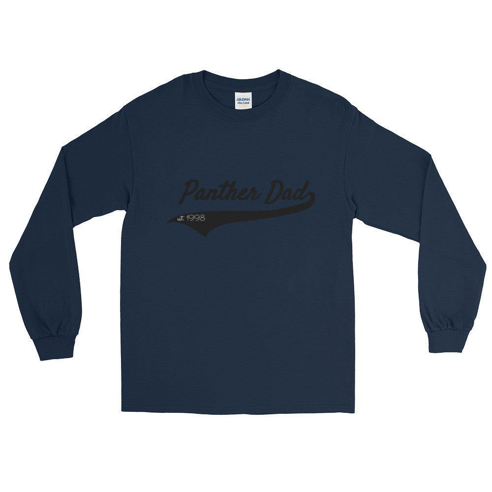 Panther Dad Long Sleeve T-Shirt
