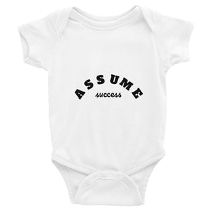 Assume Success Onesie