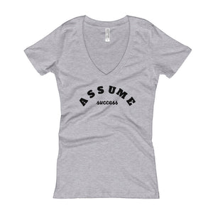 Assume Success V-Neck T-shirt
